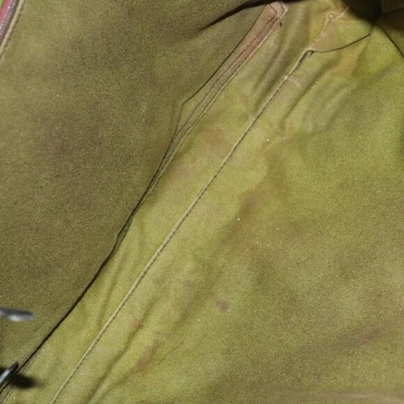 HERMES Fourre Tout Bag Canvas 2Set Black Brown Auth bs23479 - Picture 13 of 13